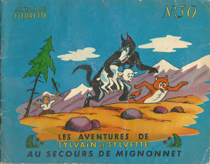 Couverture de l'album Sylvain et Sylvette Tome 30 Au secours de Mignonnet