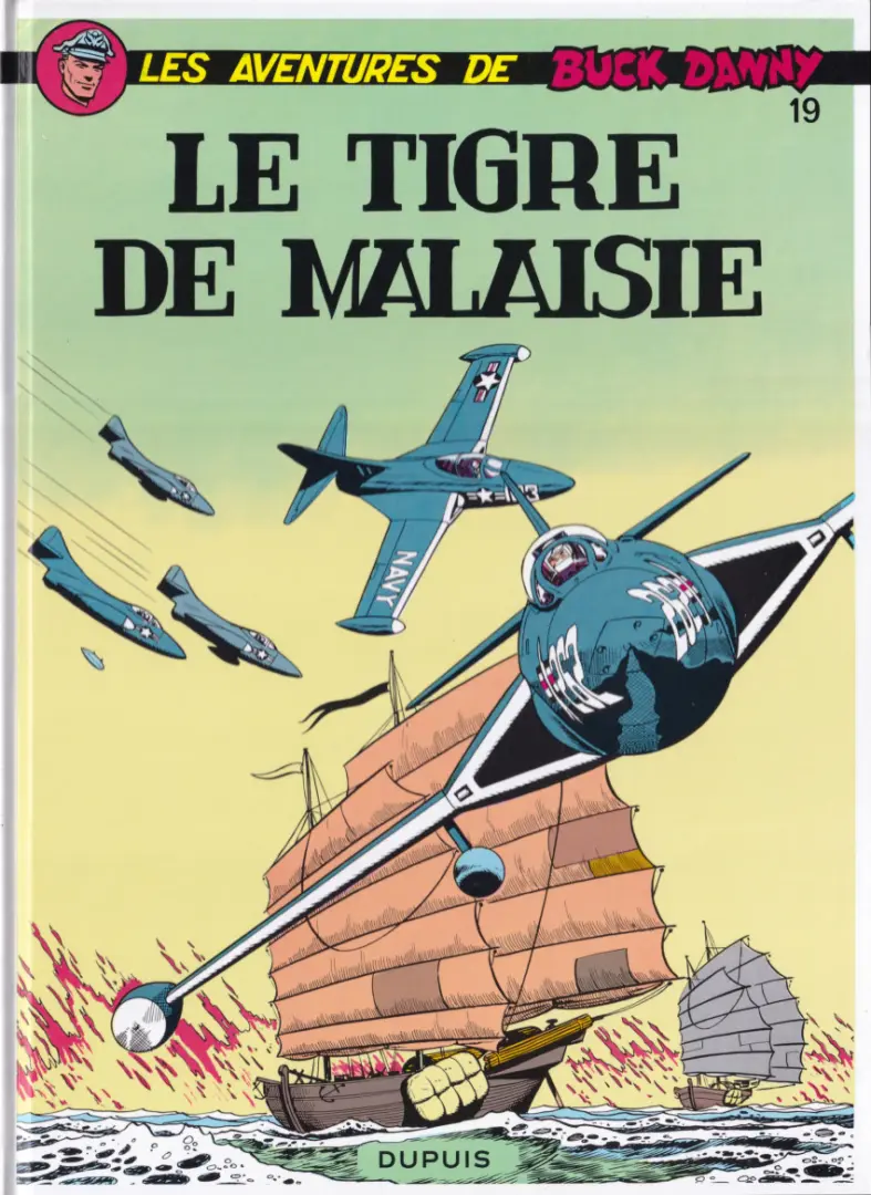 Couverture de l'album Buck Danny Tome 19 Le Tigre de Malaisie
