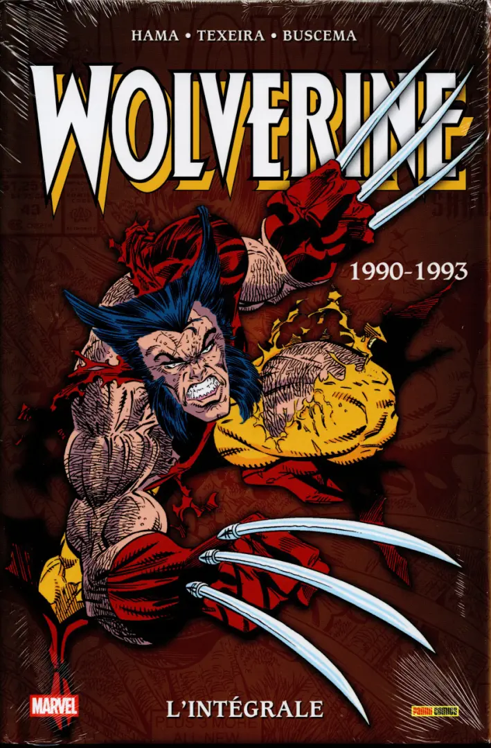 Couverture de l'album Wolverine - L'Intégrale Tome 7 1990-1993