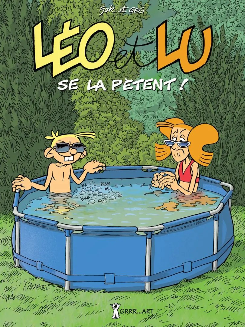 Couverture de l'album Léo et Lu Tome 11 Léo et Lu se la pétent !