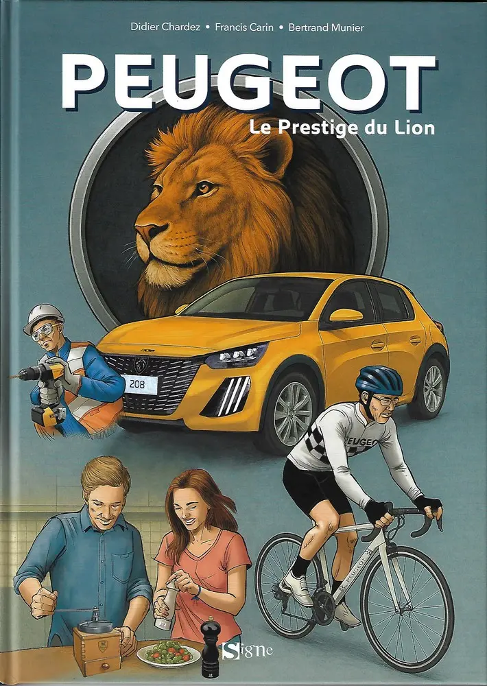 Couverture de l'album Peugeot Le prestige du Lion