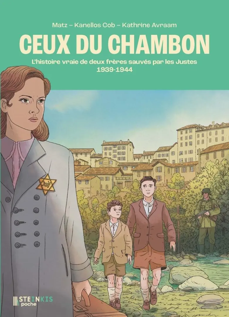 Couverture de l'album Ceux du Chambon 1939-1944 : l'histoire vraie de deux frères sauvés par les Justes