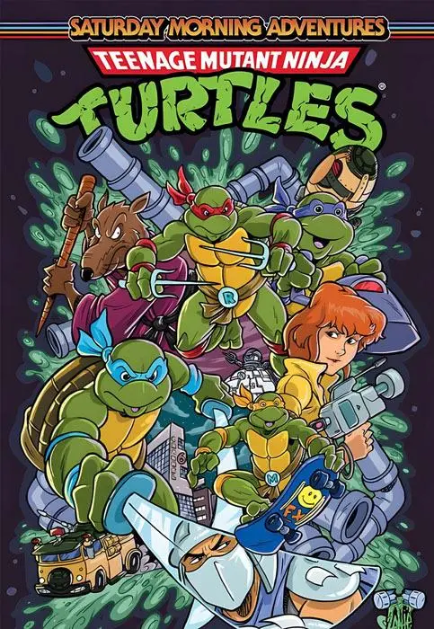 Couverture de l'album Teenage Mutant Ninja Turtles : Saturday Morning Adventures 2