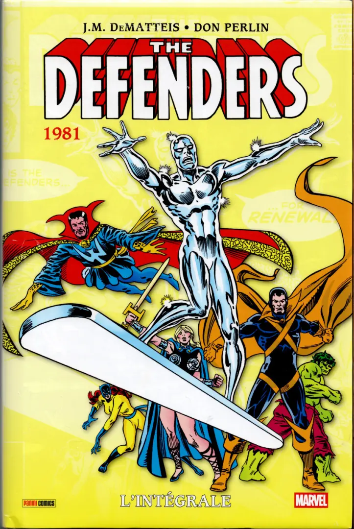 Couverture de l'album The Defenders - L'intégrale Volume 9 1981