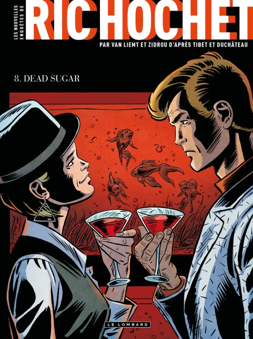 Couverture de l'album Les nouvelles enquêtes de Ric Hochet Tome 8 Dead sugar