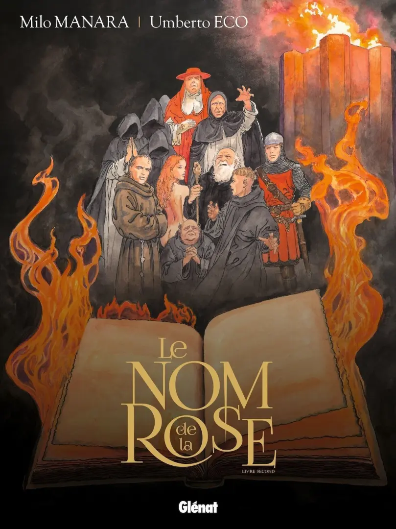 Couverture de l'album Le Nom de la Rose Livre second