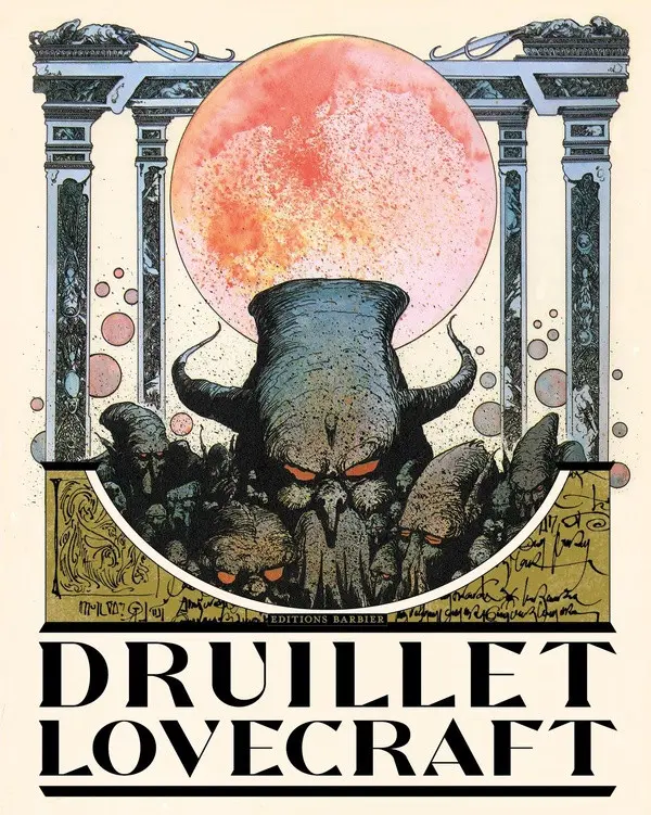 Couverture de l'album Druillet - Lovecraft