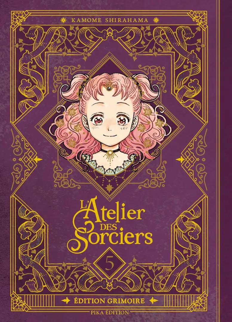 Couverture de l'album L'Atelier des sorciers Edition Grimoire 5