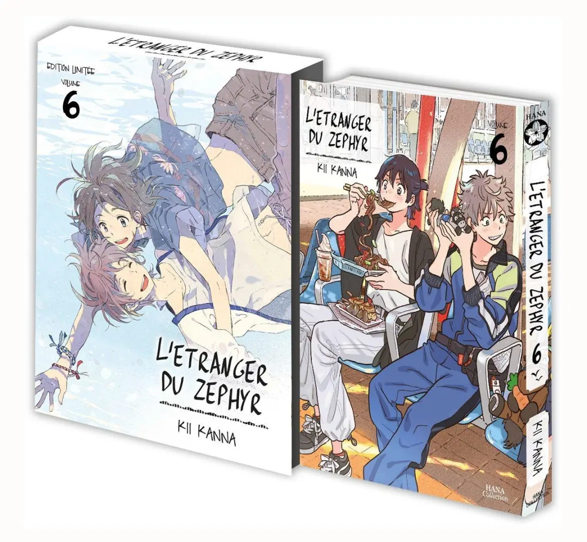 Couverture de l'album L'Étranger du Zéphyr Volume 6 edition limitée