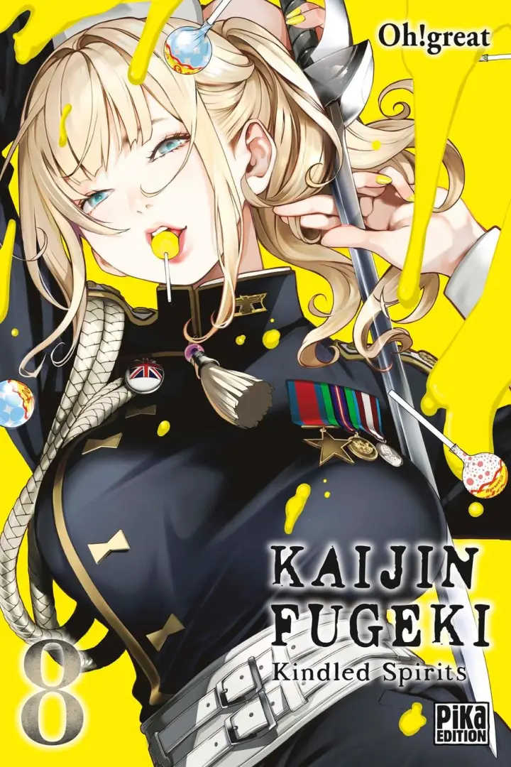 Couverture de l'album Kaijin Fugeki - Kindled Spirits 8