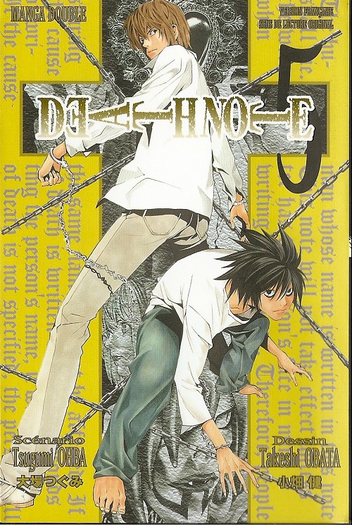 Couverture de l'album Death note Albums doubles France Loisirs 3 Tomes 5 et 6