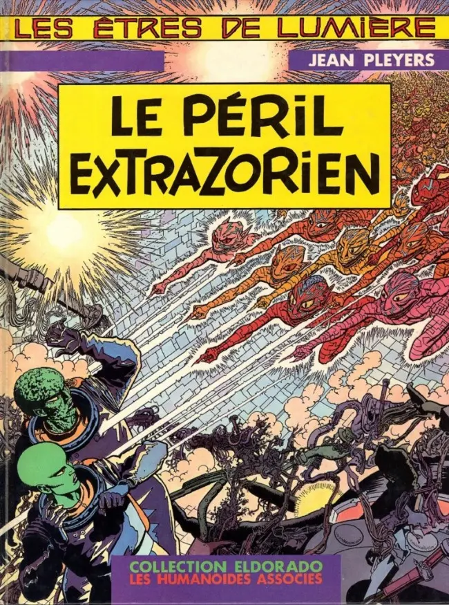 Couverture de l'album Les Êtres de lumière Tome 2 Le péril extrazorien