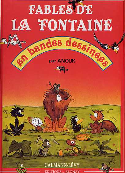 Couverture de l'album Fables de La Fontaine en bandes dessinées