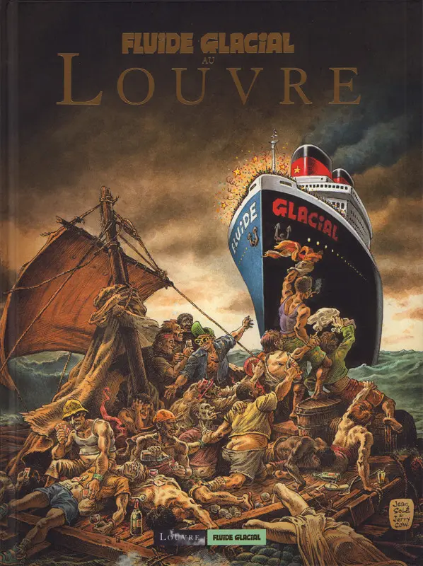 Couverture de l'album Fluide glacial au Louvre