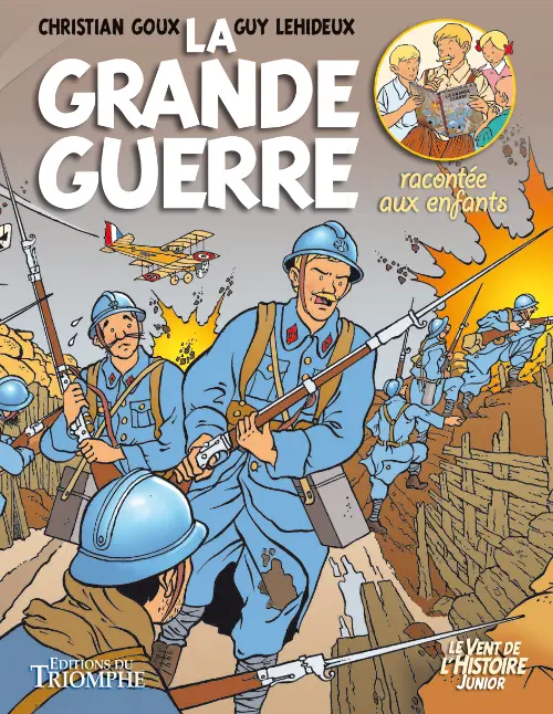 Couverture de l'album La Grande Guerre racontée aux enfants