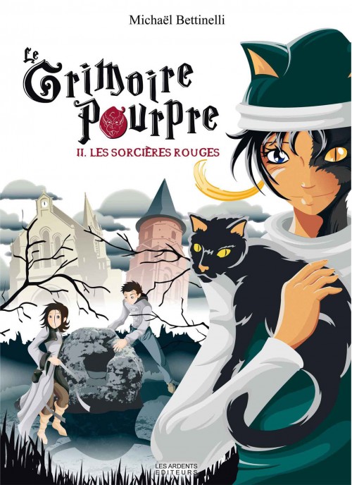 Couverture de l'album Le Grimoire pourpre Tome 2 Les Sorcières Rouges