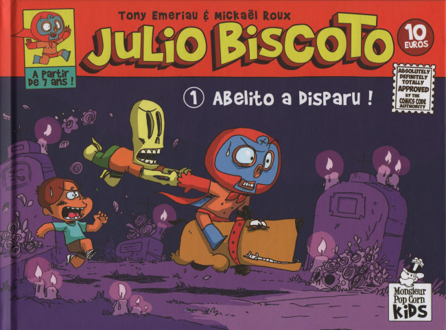 Couverture de l'album Julio Biscoto Tome 1 Abelito a disparu !