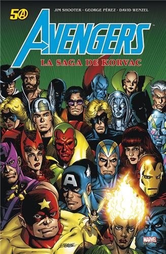 Couverture de l'album Marvel Gold Tome 7 Avengers : la saga de Korvac