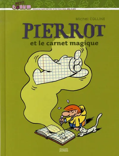 Couverture de l'album Pierrot Pierrot et le carnet magique