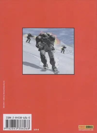 Verso de l'album Red Eyes 08