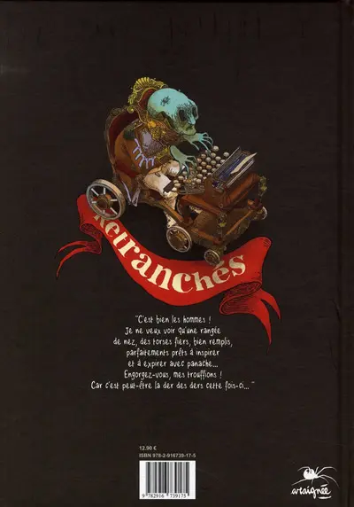 Verso de l'album Retranchés