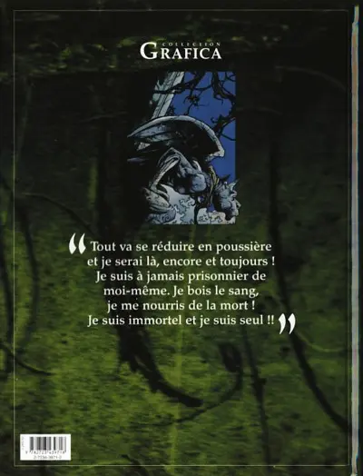 Verso de l'album Le Roman de Malemort Tome 4 Lorsque vient la nuit...