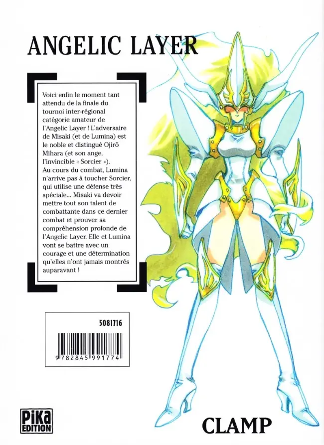 Verso de l'album Angelic Layer Combat 5