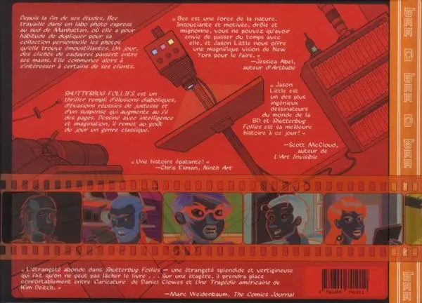 Verso de l'album Shutterbug follies
