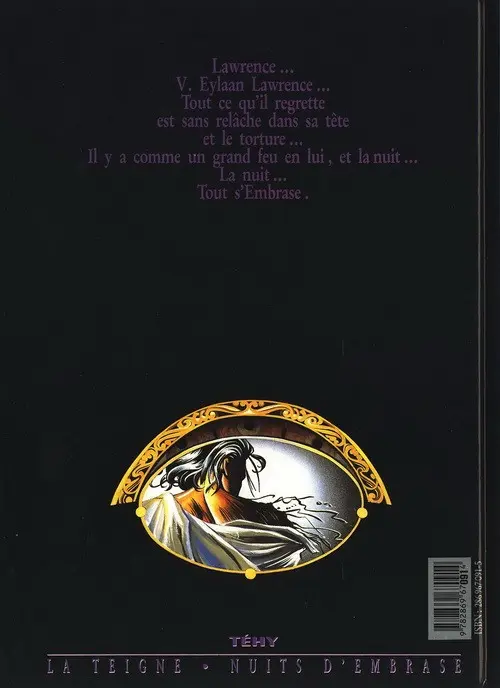 Verso de l'album La Teigne Tome 1 Nuits d'embrase