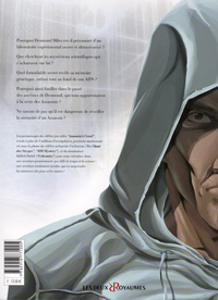Verso de l'album Assassin's Creed Tome 1 Desmond