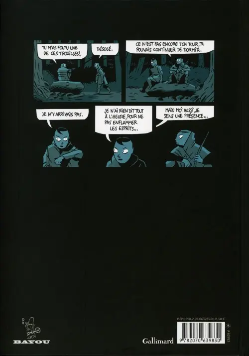 Verso de l'album Varulf Tome 1 La Meute