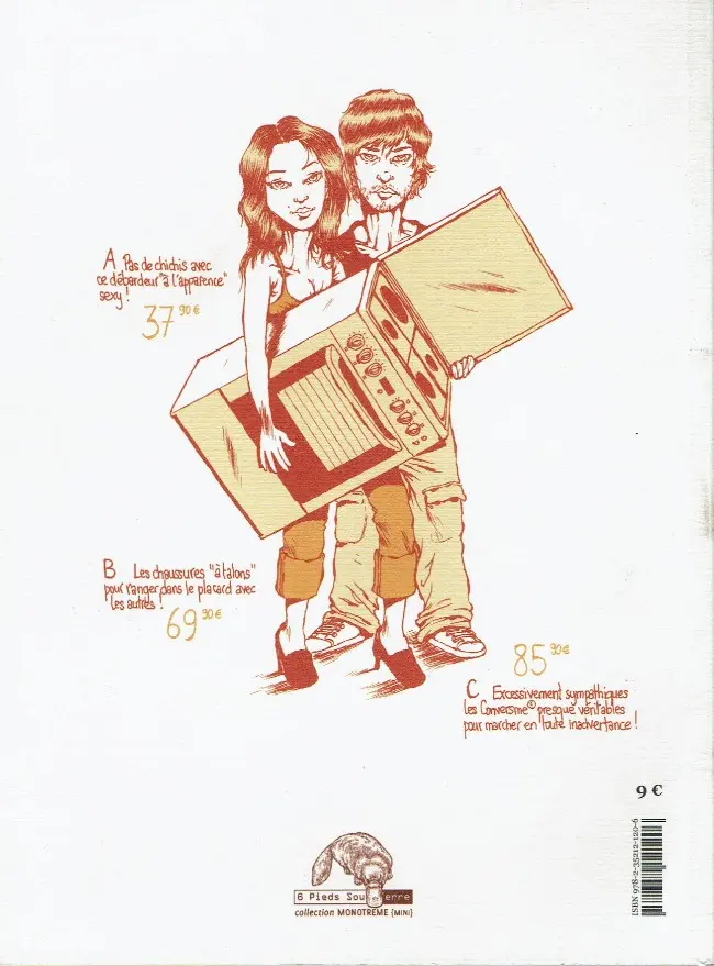 Verso de l'album La Bredoute