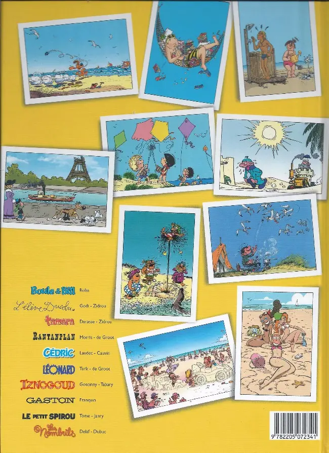 Verso de l'album Iznogoud Tome 3 Iznogoud et les vacances du Calife