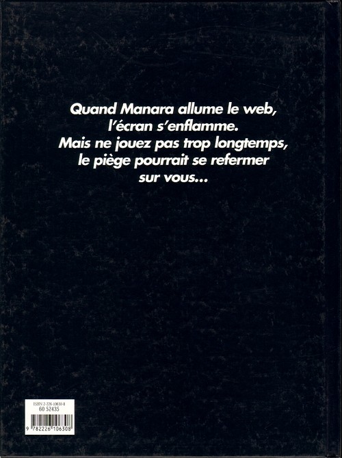 Verso de l'album Le Piège