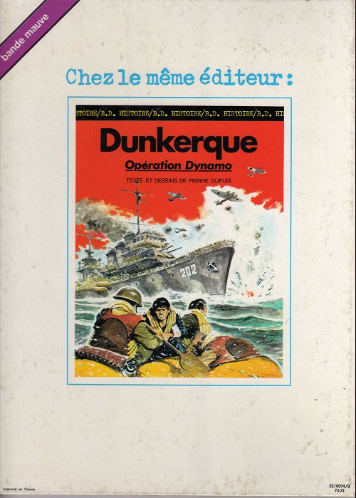 Verso de l'album La Seconde guerre mondiale - Histoire B.D. Tome 1 Blitzkrieg - Tonnerre sur Varsovie