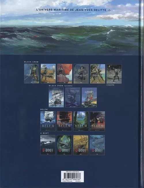 Verso de l'album U-Boot Tome 1 Docteur mengel