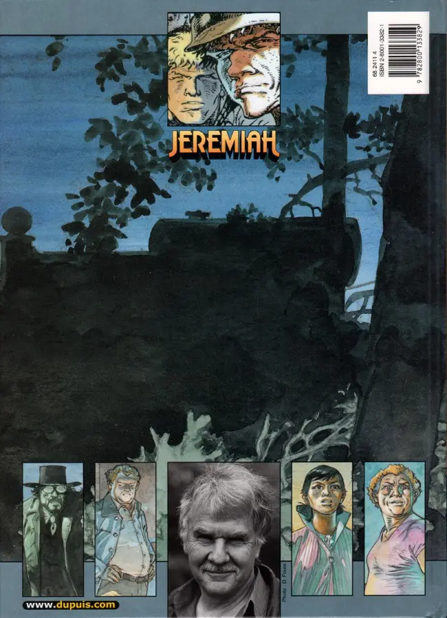 Verso de l'album Jeremiah Tome 24 Le dernier diamant