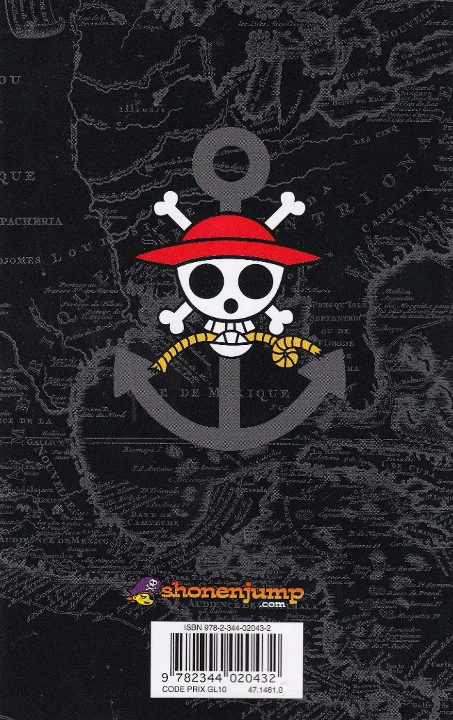 Verso de l'album One Piece Tome 82 Un monde en pleine agitation