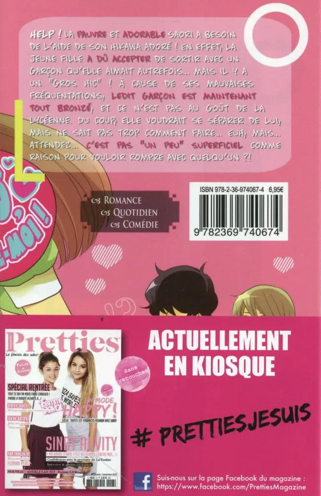 Verso de l'album Bienvenue au club Tome 8