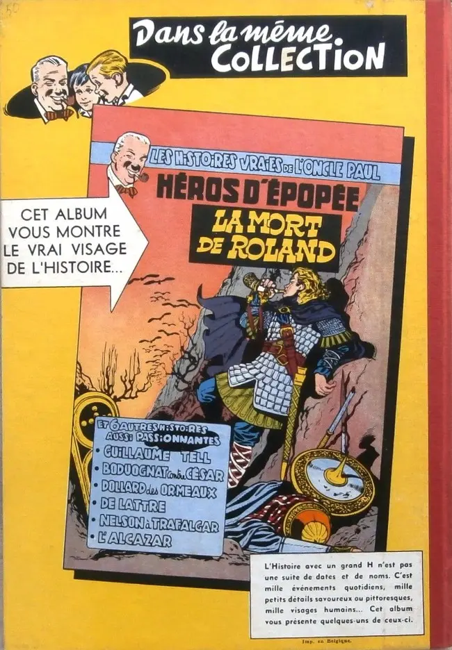 Verso de l'album Les Histoires vraies de l'Oncle Paul Tome 12 Chasseur de tombeaux