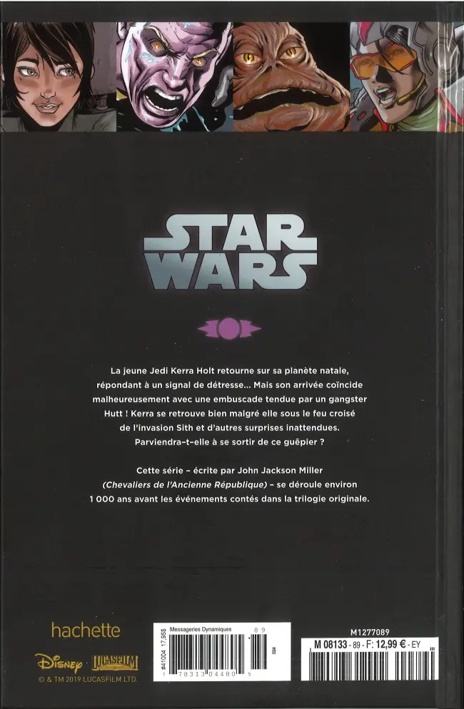 Verso de l'album Star Wars - Légendes - La Collection Tome 89 Chevalier Errant - II. Déluge