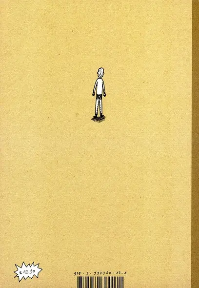 Verso de l'album C'est triste Tome 1