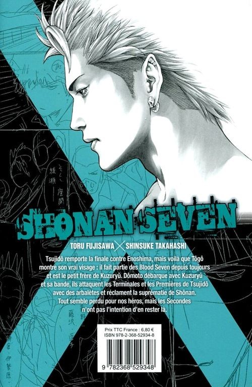 Verso de l'album GTO Stories - Shonan Seven Vol. 15
