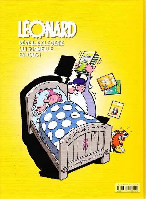 Verso de l'album Léonard Tome 23 Poil au génie