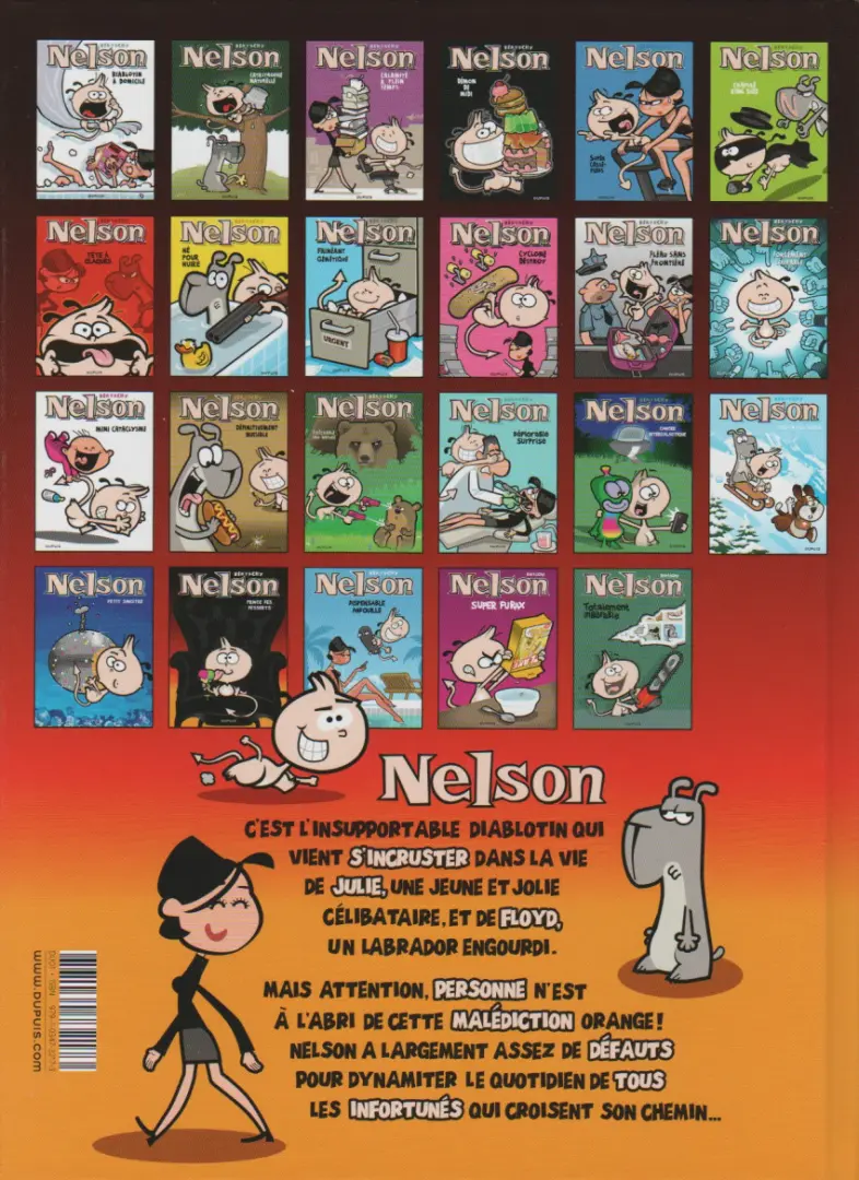 Verso de l'album Nelson Tome 20 Prince des desserts