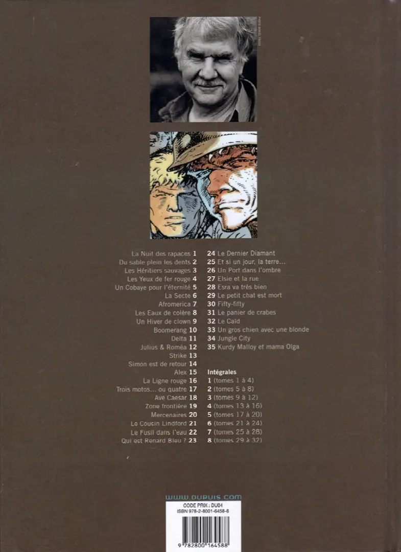 Verso de l'album Jeremiah Tome 34 Jungle City