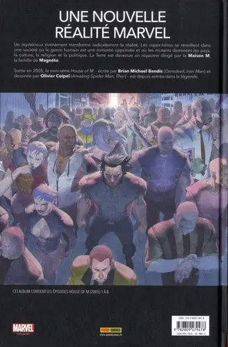 Verso de l'album House of M