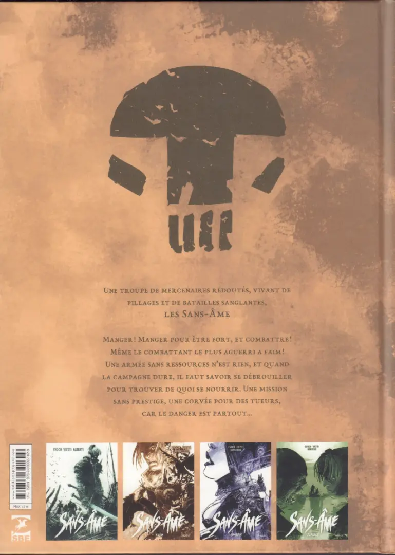 Verso de l'album Sans-âme 2 Faim