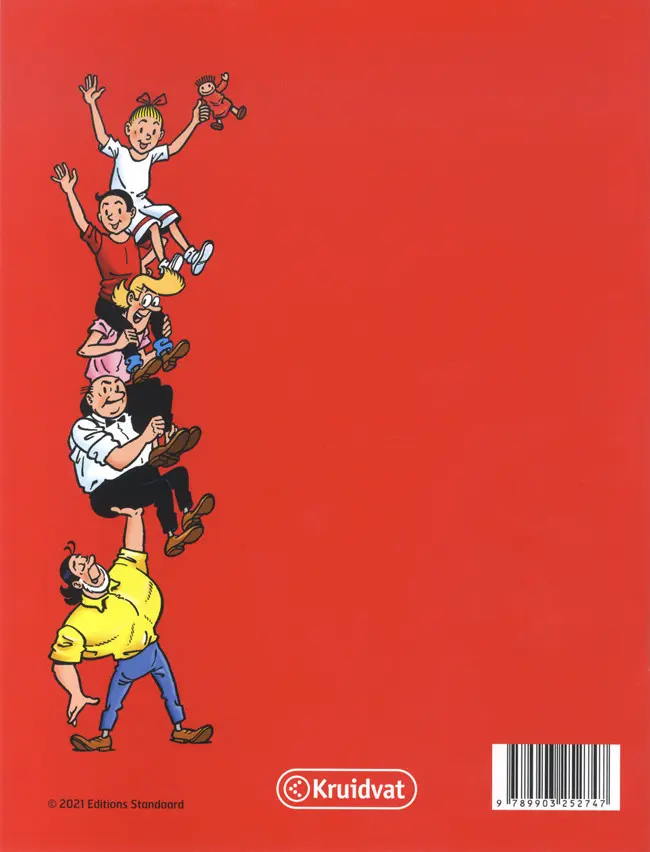 Verso de l'album Bob et Bobette (Publicitaire) Le miroir railleur