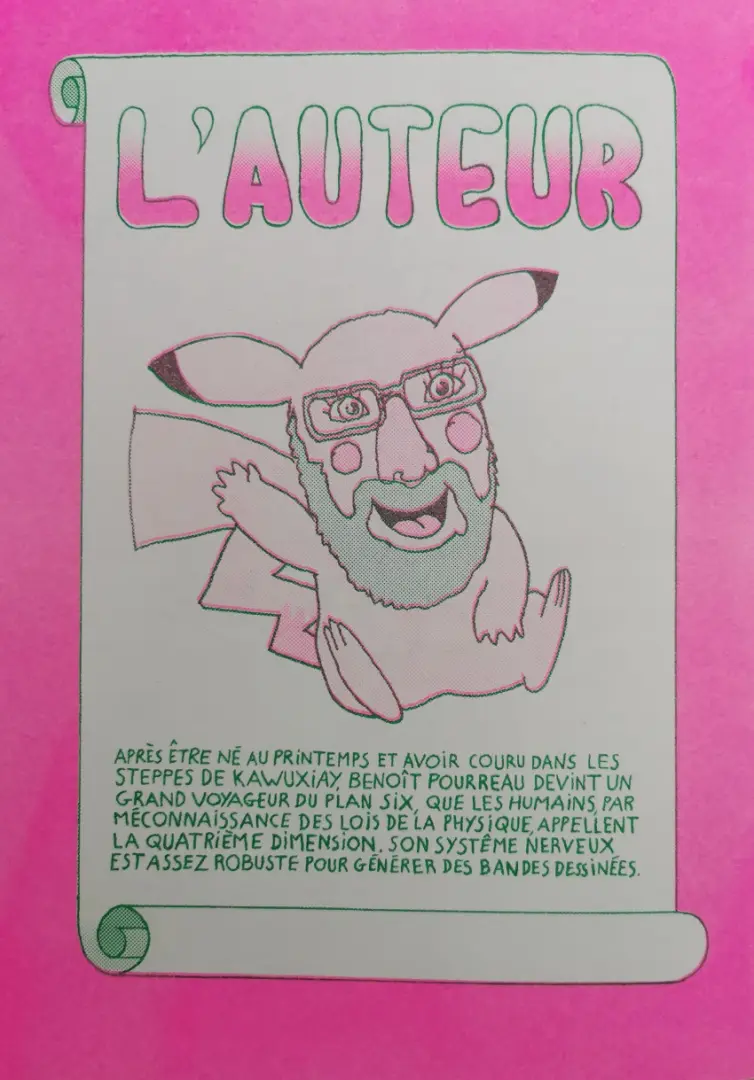 Verso de l'album RHA ou l'art de méditer